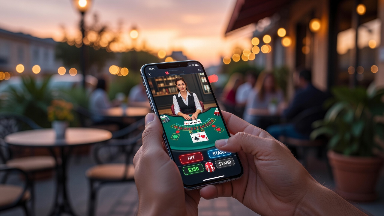 Playing Live on Mobile Devices - live casino games